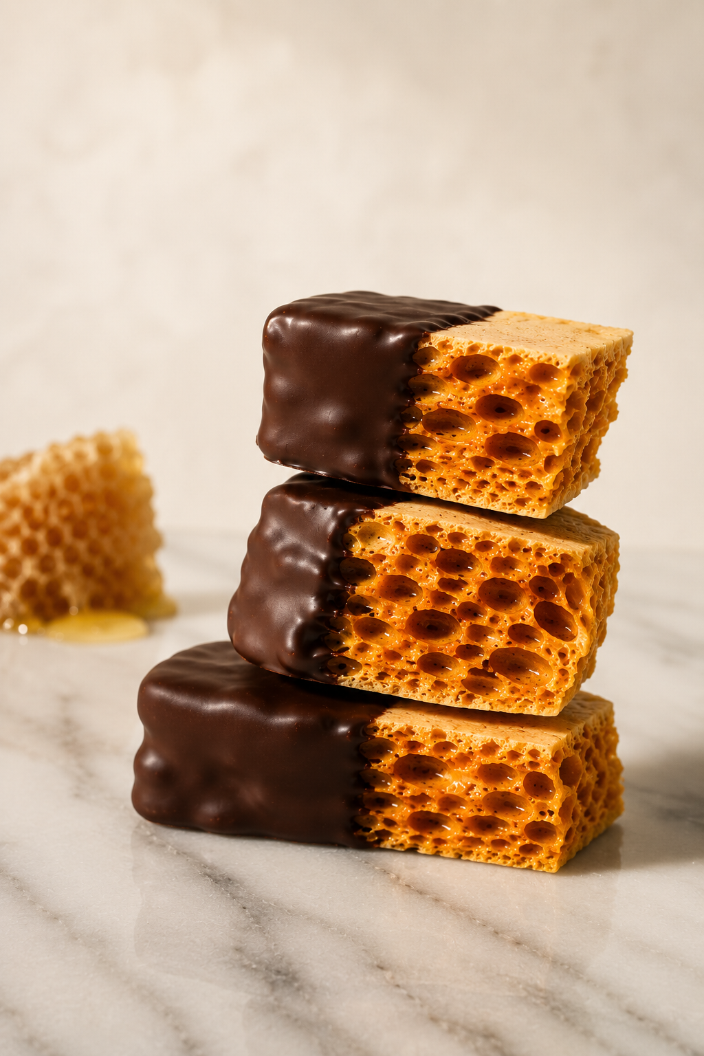 Chocolate Covered Honeycomb