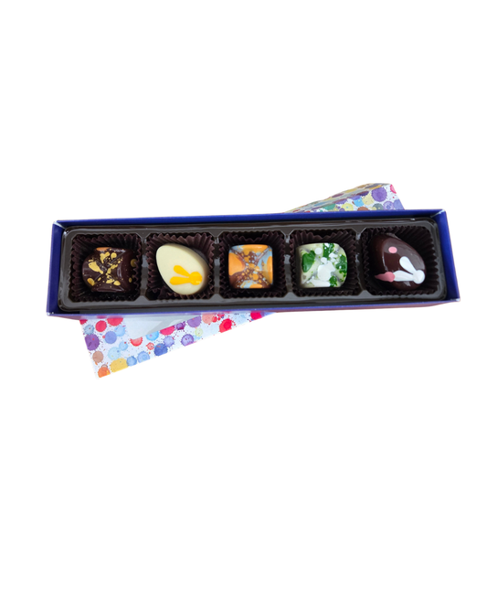 5-Piece Spring Slider of Artisan Chocolates